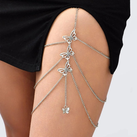 Women’s Butterfly Thigh Chain
