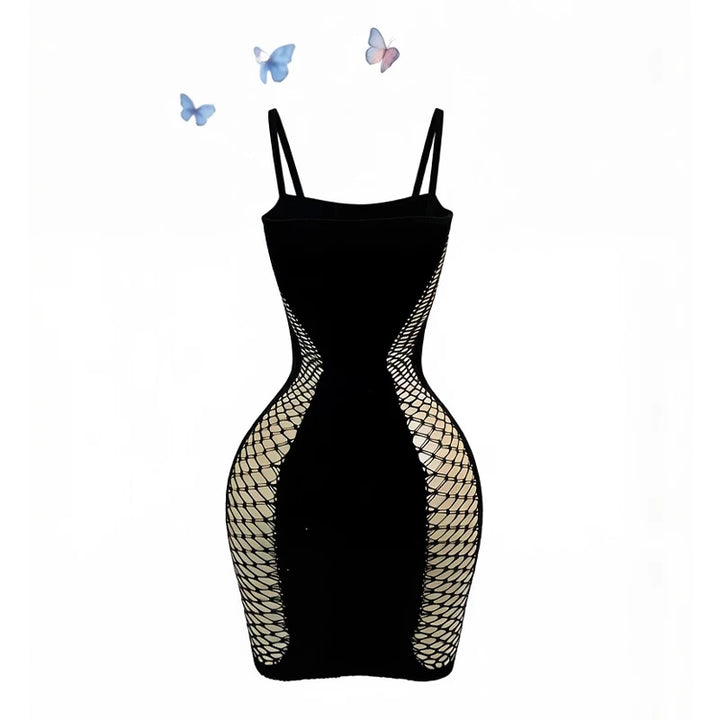 Women’s Sheer Mesh Beach Cover Up Dress