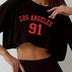 Women’s Los Angeles 91 Graphic Crop Top