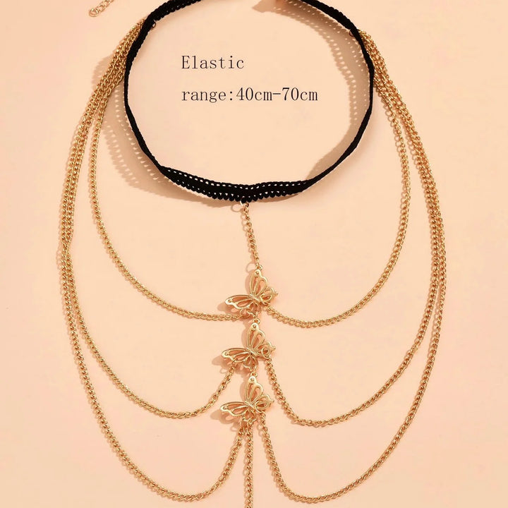 Women’s Butterfly Thigh Chain