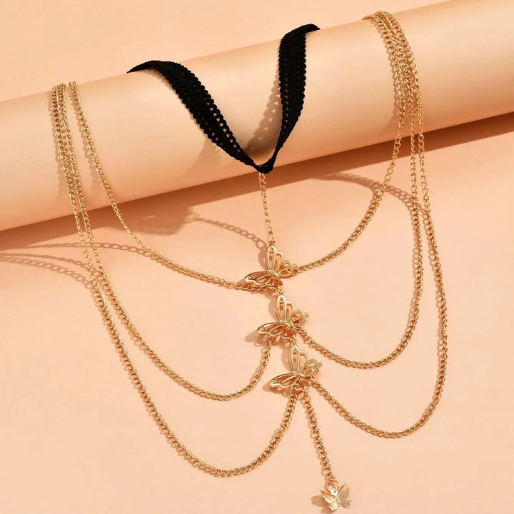 Women’s Butterfly Thigh Chain