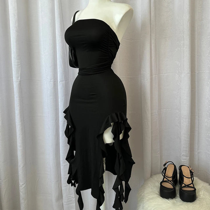 Women’s Strapless Floral Mini Dress