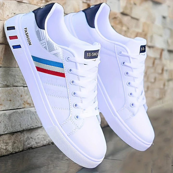 White Lightweight Casual Sneakers